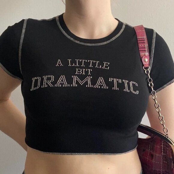 00s Diamante Baby Tee (S) - Picture 2 of 8